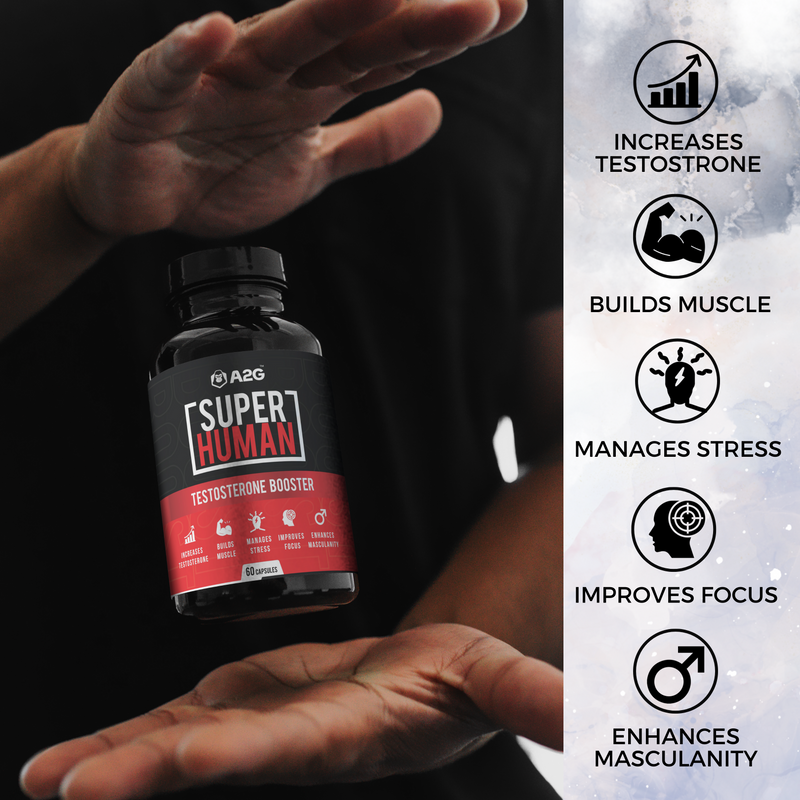 SUPERHUMAN | Advanced Testosterone Booster for Men - a2glifestyle