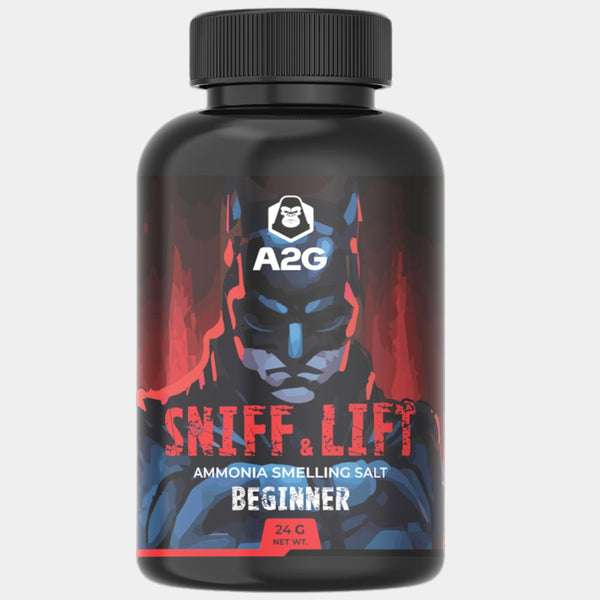 A2G Sniff & Lift Ammonia Smelling Salt - Batman Edition (beginners) - a2glifestyle