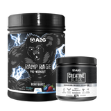 Ramp Rage Pre-Workout (660gm) & Creatine Black( 100gm ) Combo - A2G Lifestyle