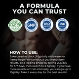 A2G Creatine Black - A2G Lifestyle