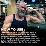 A2G Creatine Black | 100 grams - A2G Lifestyle