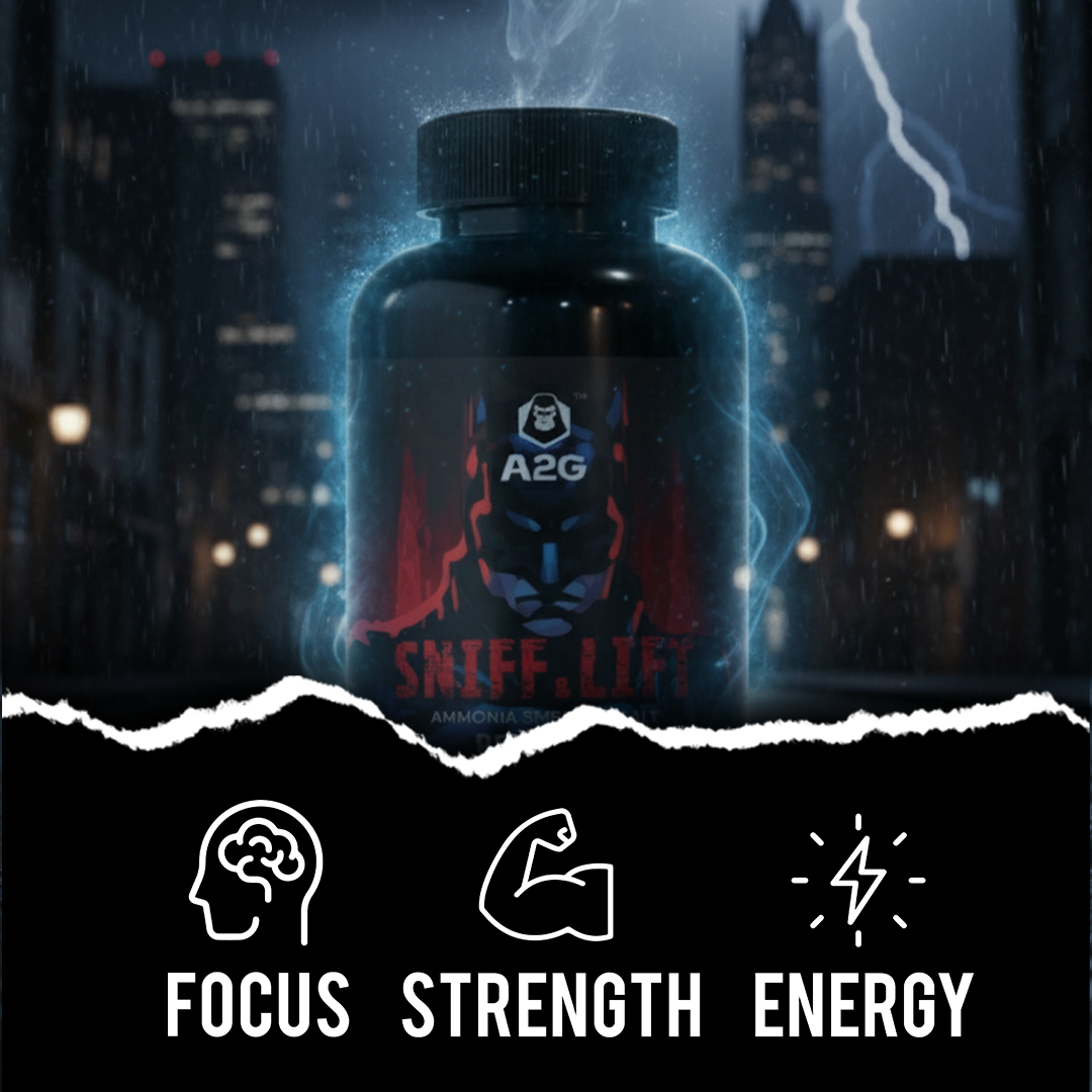 A2G Sniff & Lift Ammonia Smelling Salt - Batman Edition (beginners) - A2G Lifestyle