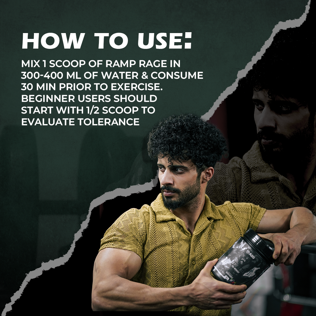 Ramp Rage Pre-Workout | 330 Gram | 30 Serving - A2G Lifestyle