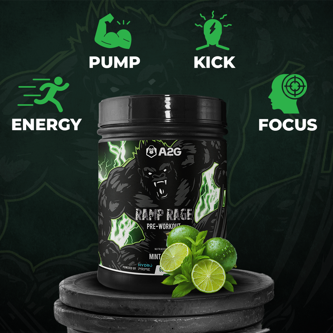 Ramp Rage Pre-Workout | 660 Gram | 60 Serving - A2G Lifestyle