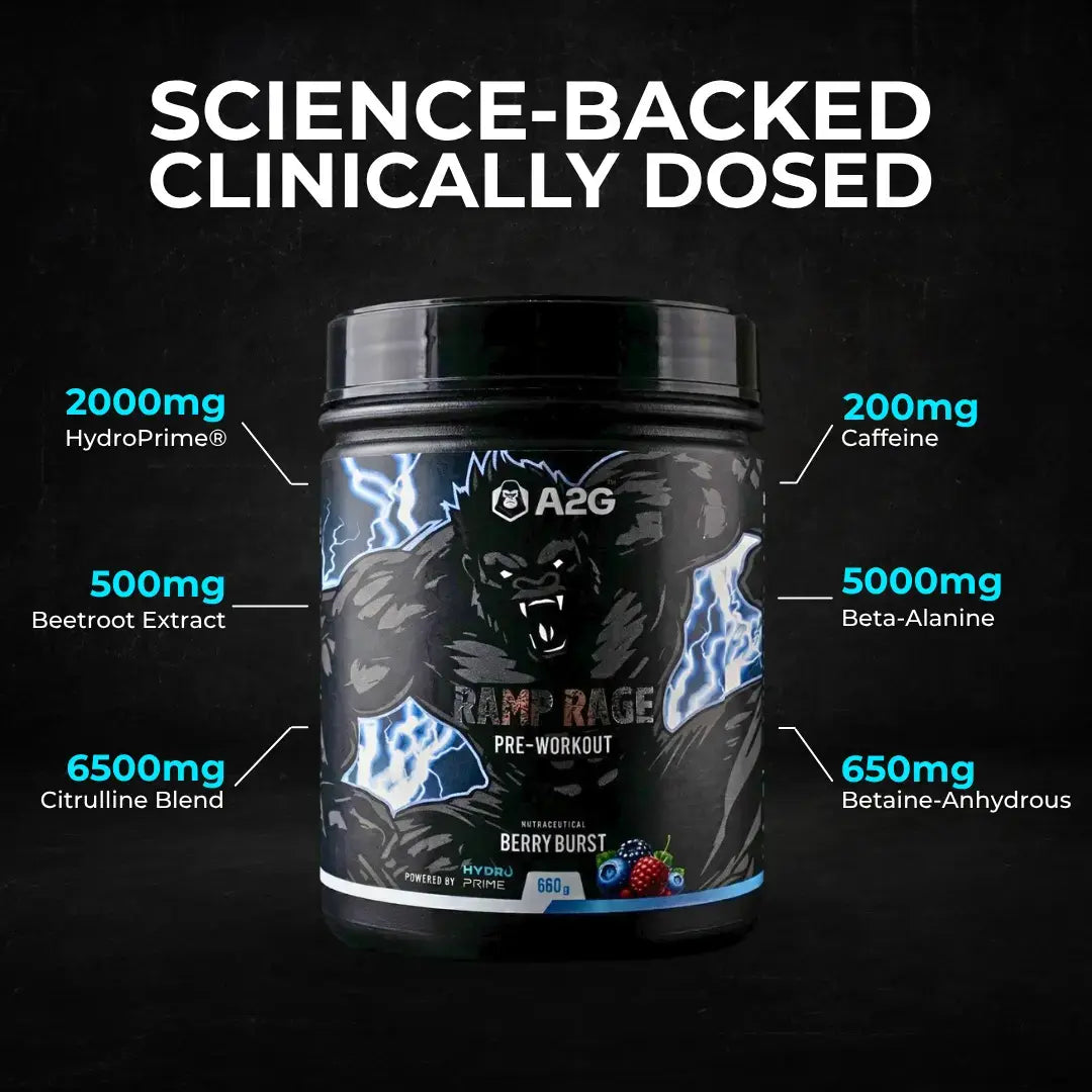 Ramp Rage Pre-Workout | 660 Gram | 60 Servings