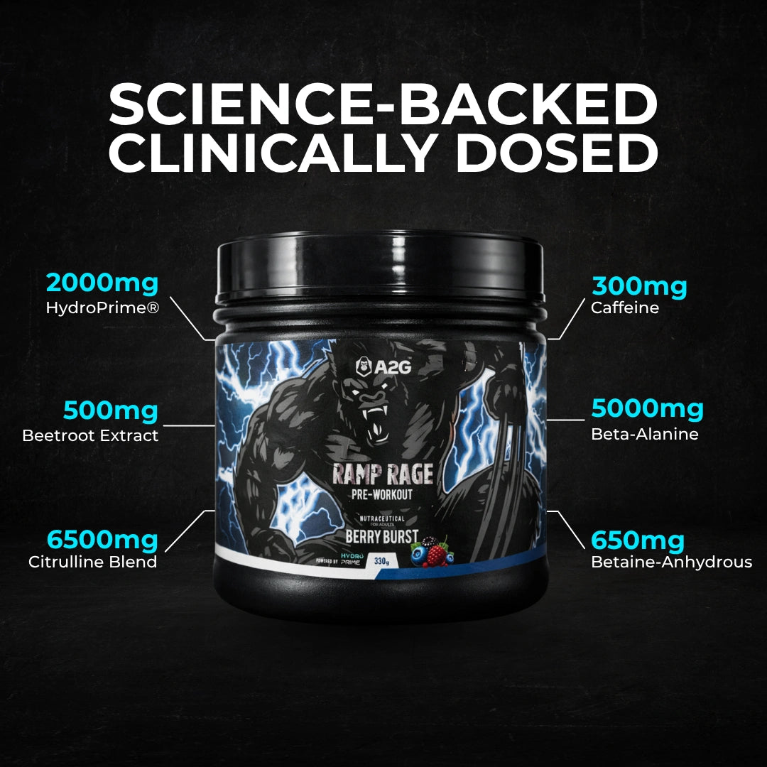 Ramp Rage Pre-Workout | 330 Gram - A2G Lifestyle