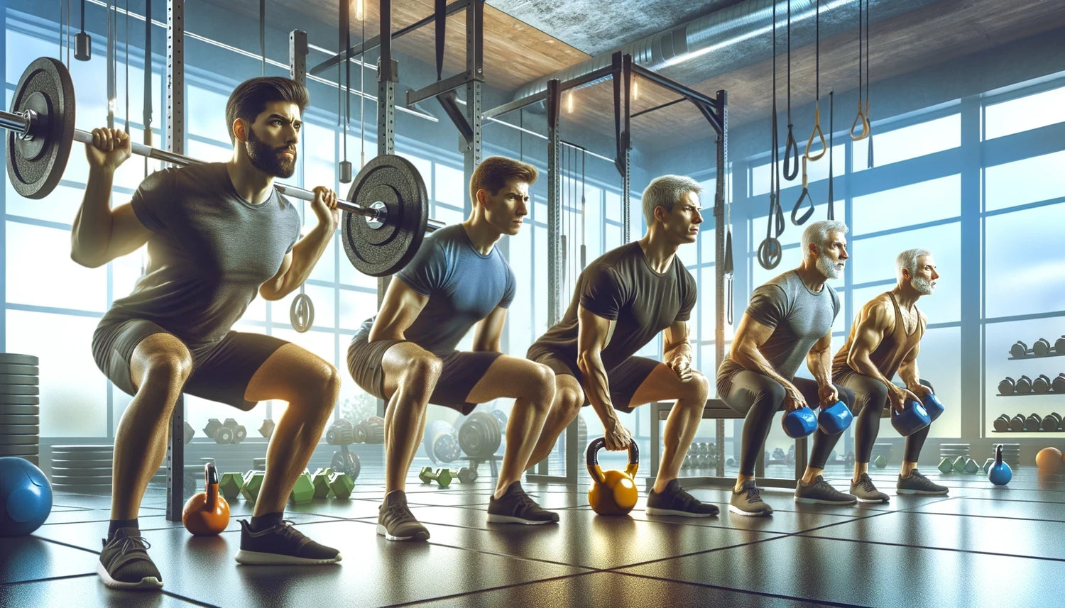 best strength training exercises for men in their 40s