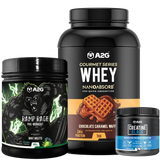 A2G full stack – Pre-workout, Whey Protein & Creatine