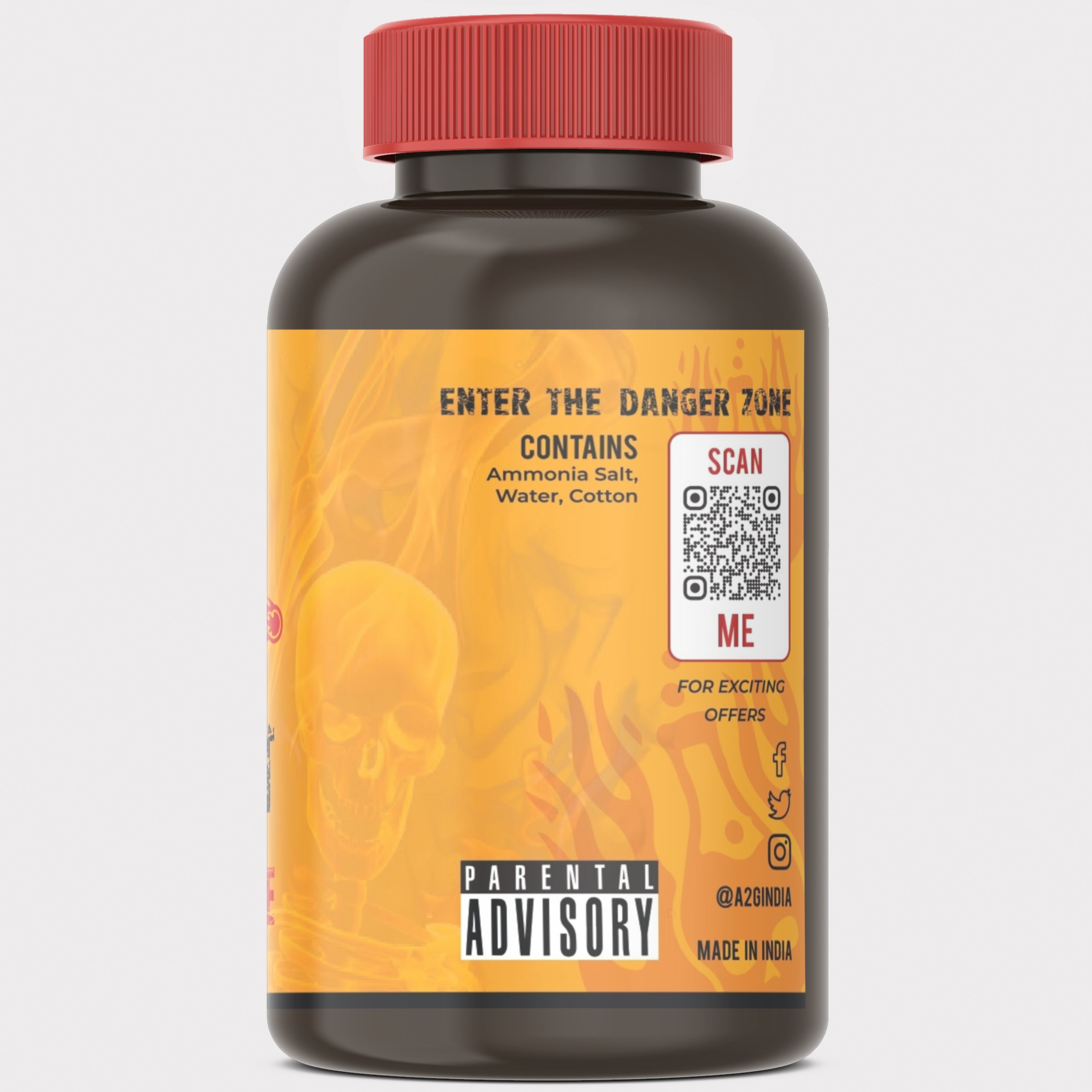 A2G Sniff & Lift Ammonia smelling Salt - LIMITED EDITION : CINNAMON FIRE