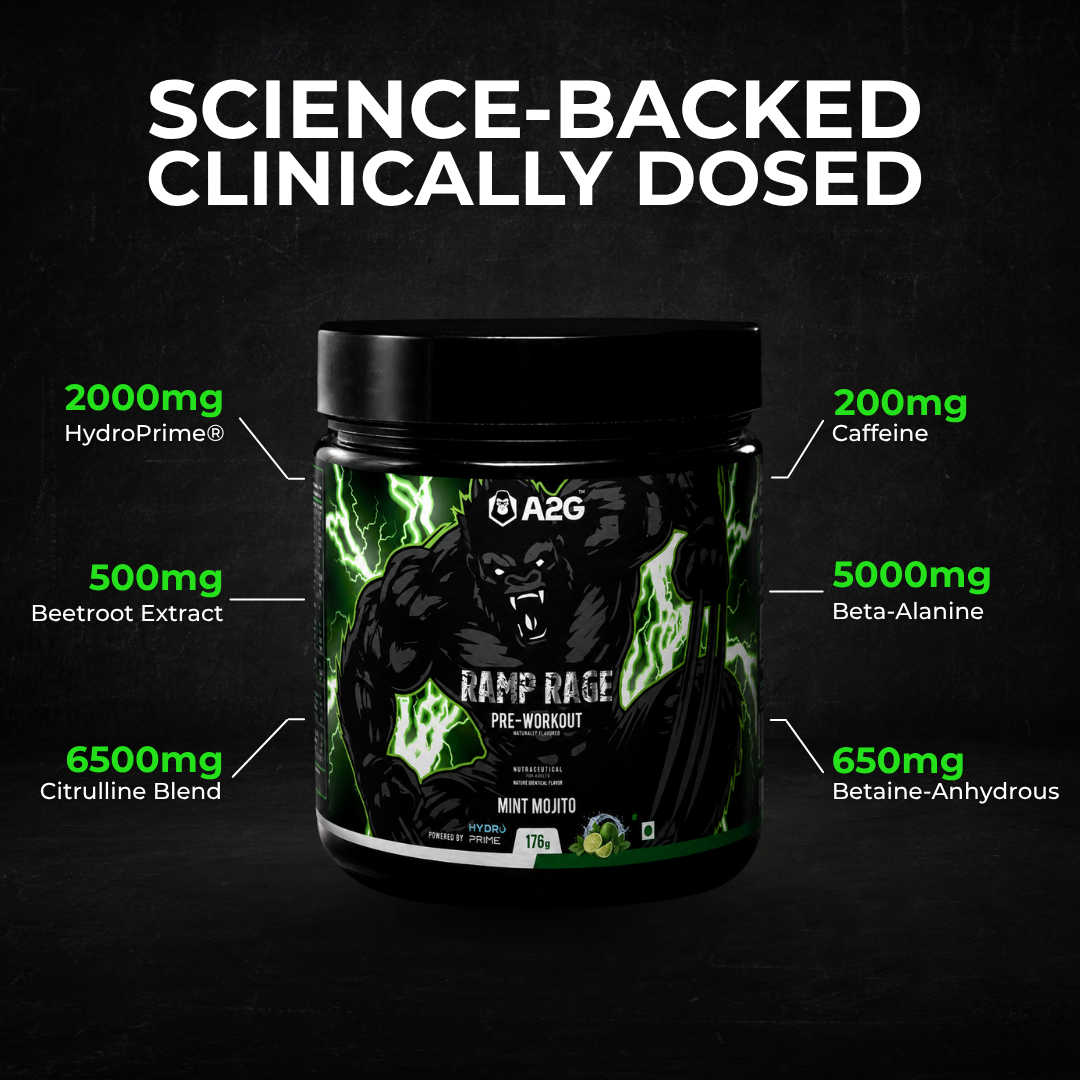 Ramp Rage Pre-Workout | 176 Gram | 16 Servings