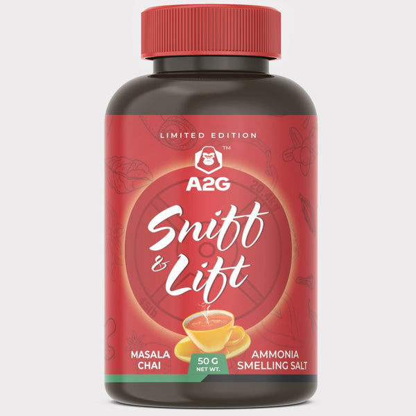 A2G Sniff & Lift Ammonia smelling Salt - LIMITED EDITION : MASALA CHAI - a2glifestyle