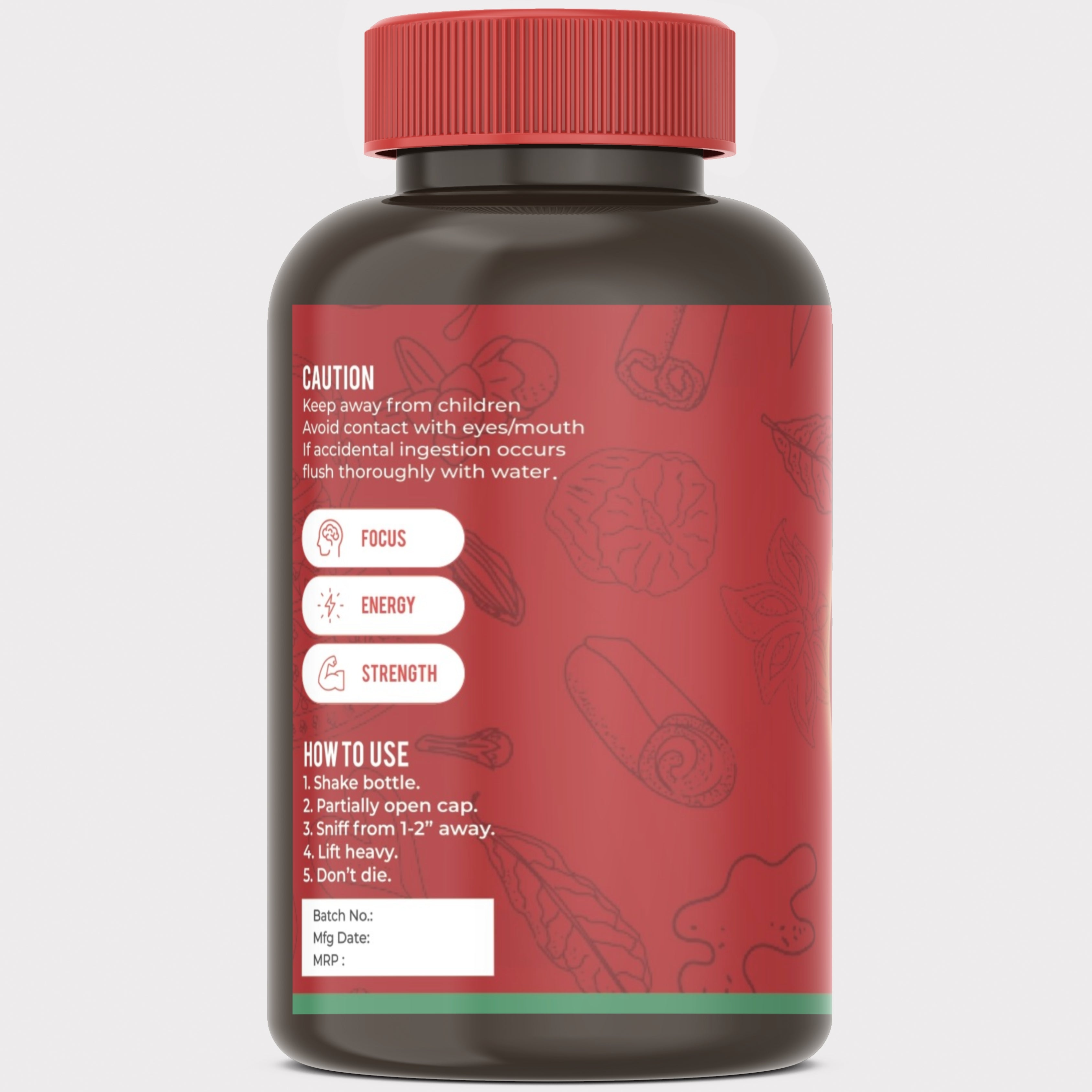 A2G Sniff & Lift Ammonia smelling Salt - LIMITED EDITION : MASALA CHAI