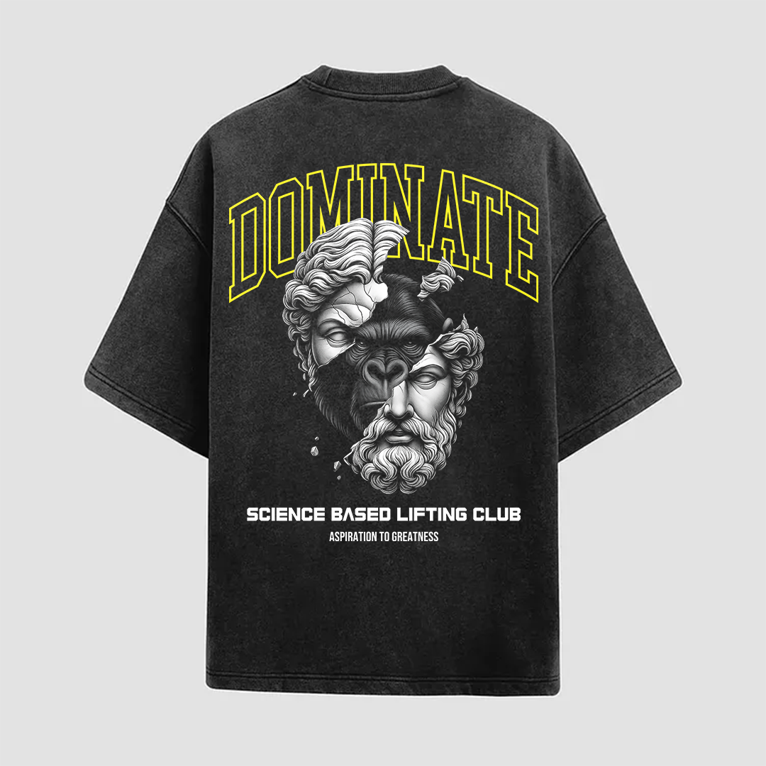 A2G Dominate Acid-Wash Oversize Tee - A2G Lifestyle
