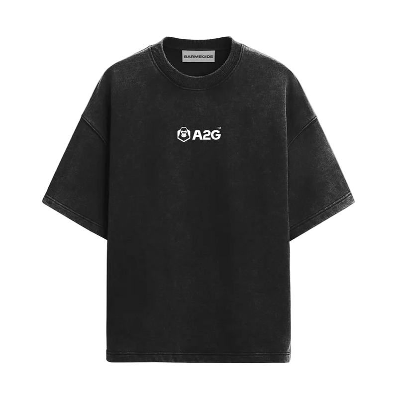 A2G Dominate Acid-Wash Oversize Tee - A2G Lifestyle