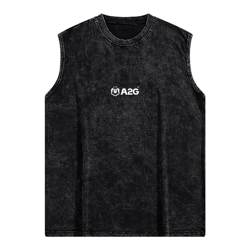 A2G Dominate Acid-Wash Tank Top - A2G Lifestyle