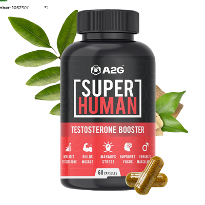 SUPERHUMAN | Testosterone Booster | 60 Capsules