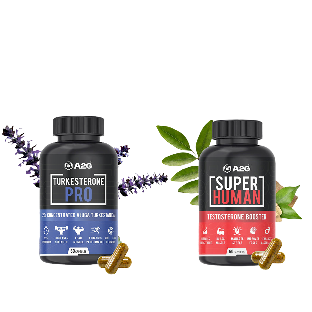 Superhuman X Turkesterone Pro Combo - A2G Lifestyle