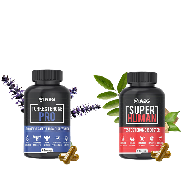 Superhuman X Turkesterone Pro Combo - A2G Lifestyle