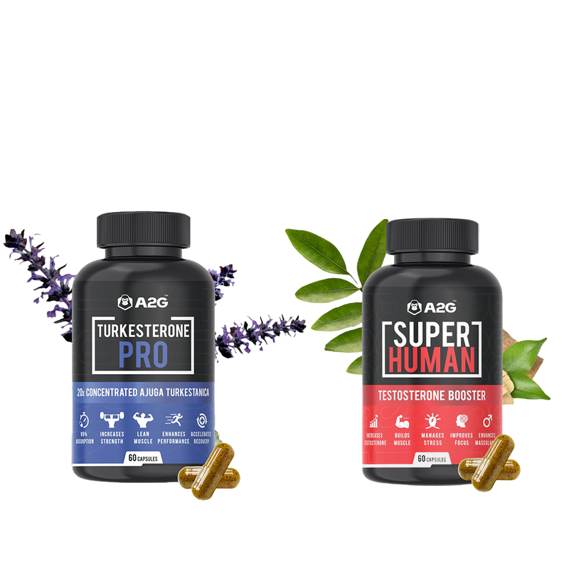 Superhuman X Turkesterone Pro Combo - A2G Lifestyle