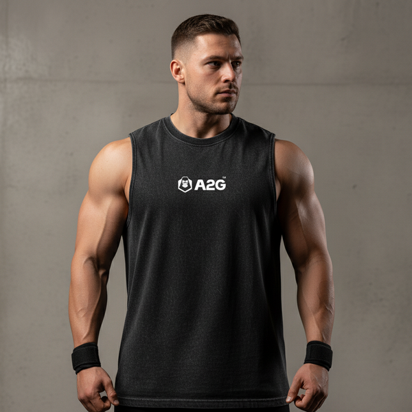 A2G Dominate Acid-Wash Tank Top