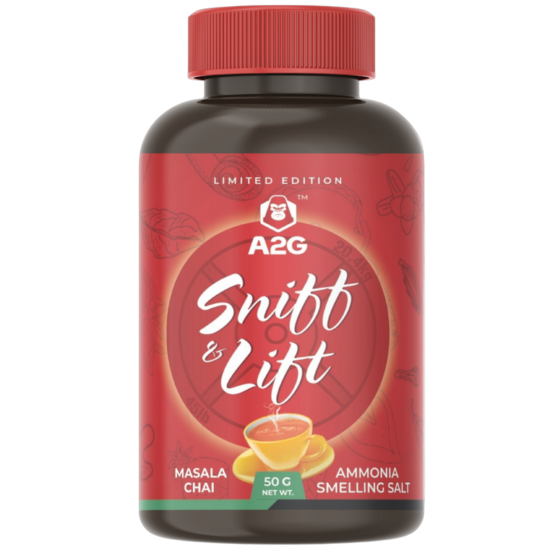 A2G Sniff & Lift Ammonia smelling Salt - LIMITED EDITION : MASALA CHAI - A2G Lifestyle