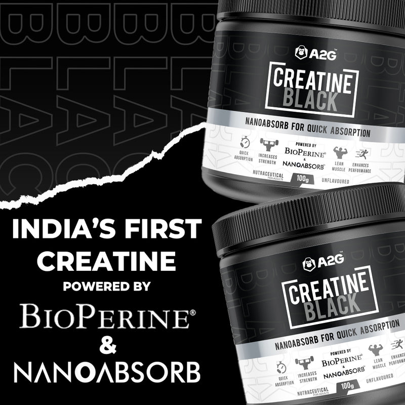 A2G full stack – Pre-workout, Whey Protein & Creatine - A2G Lifestyle