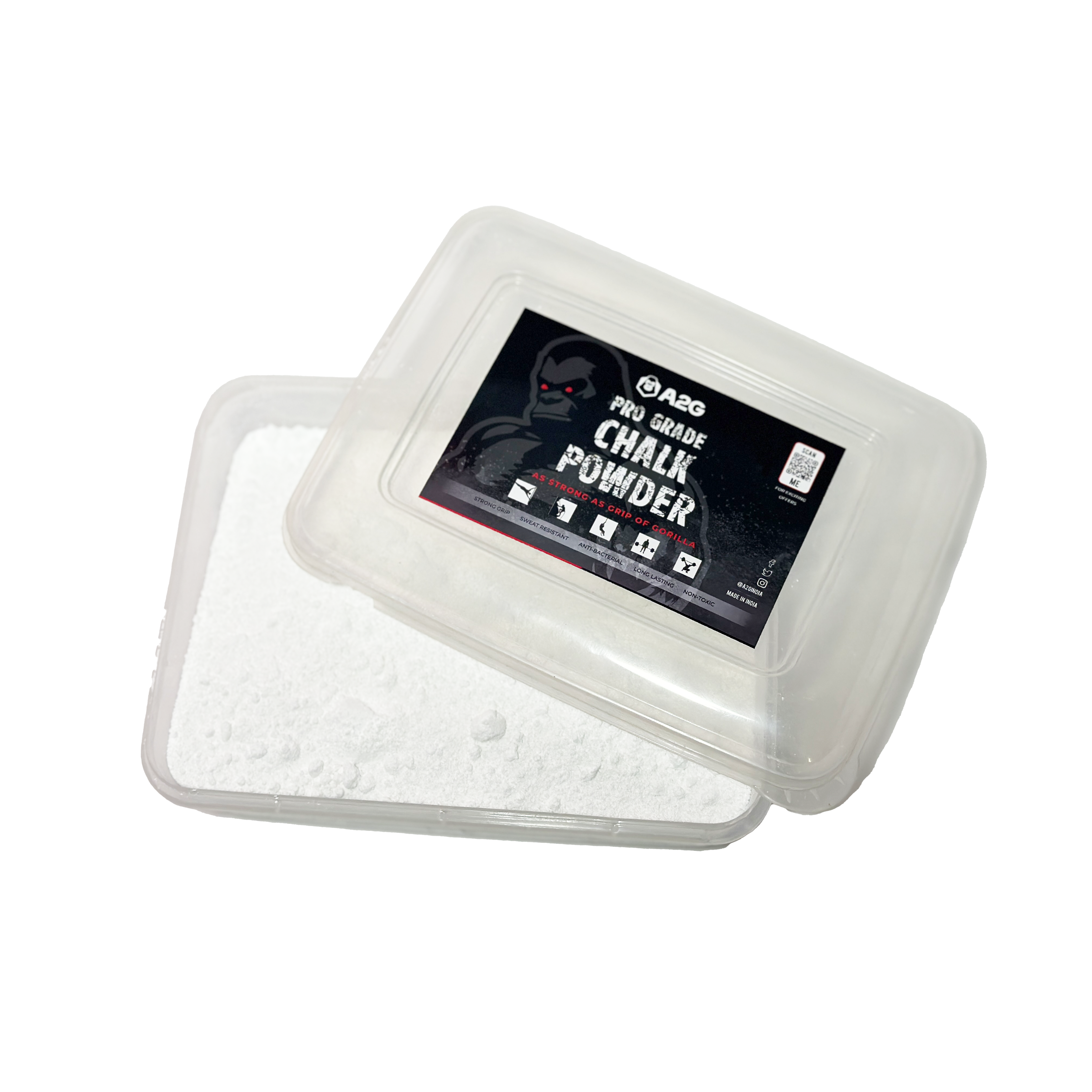 A2G Pro Grade Chalk Powder Gorilla Grip (250 Grams) - a2glifestyle
