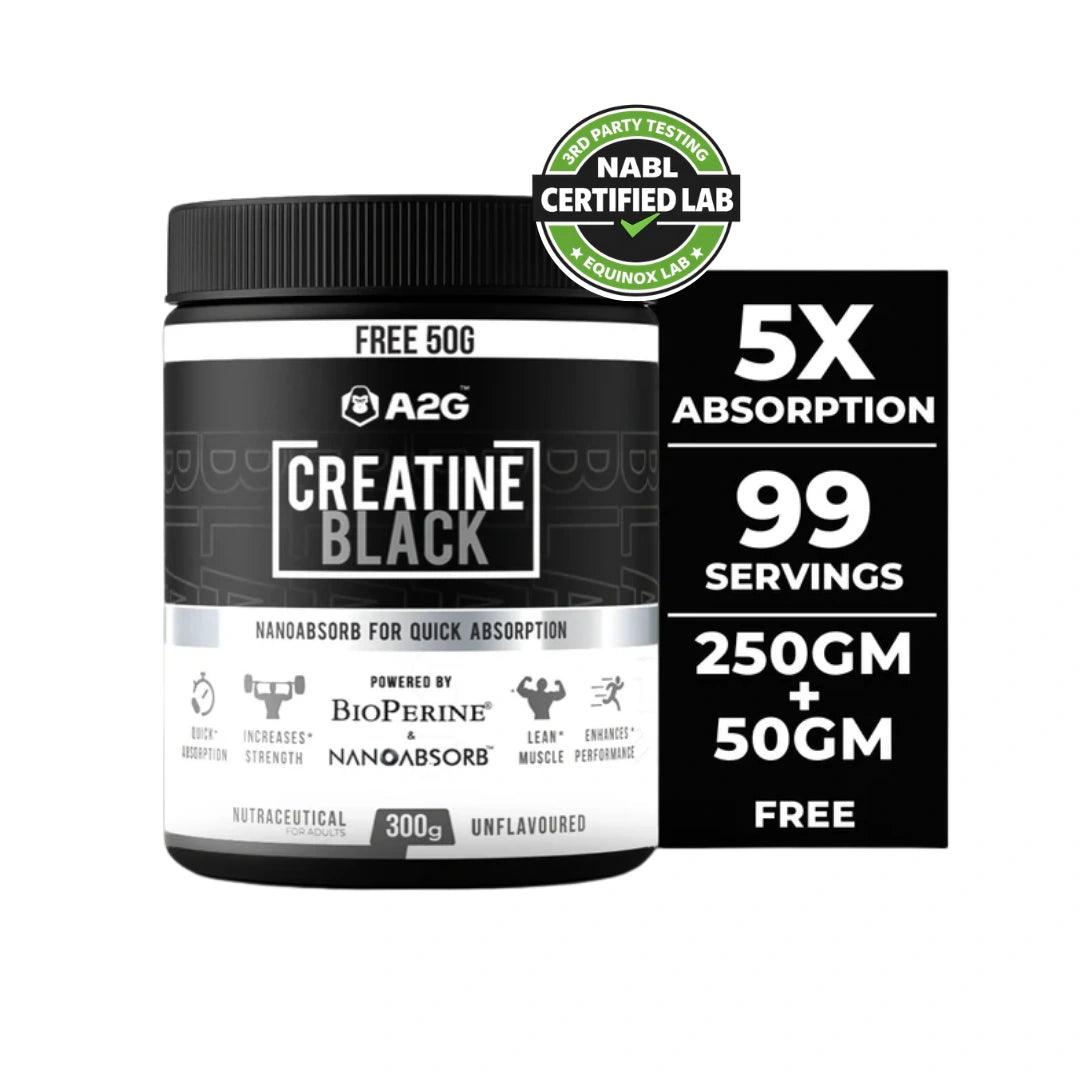 Creatine Black | 300 gram - A2G Lifestyle