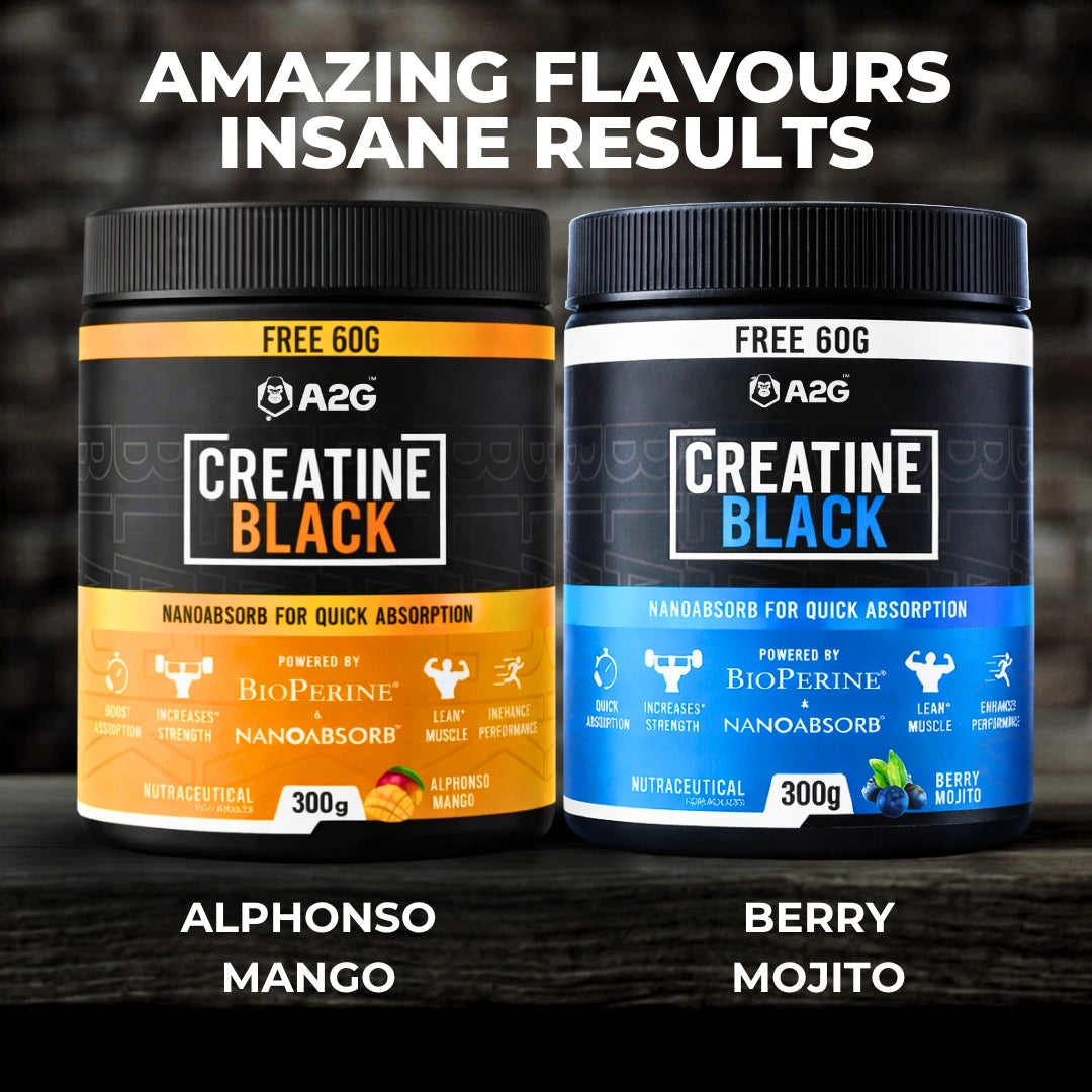 Creatine Black | 300 gram - A2G Lifestyle