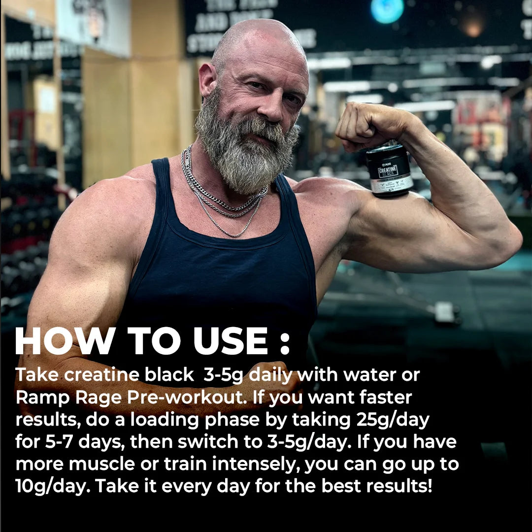 Creatine Black - A2G Lifestyle