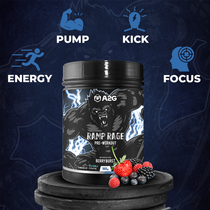 Ramp Rage Pre-Workout | 660 Gram | 60 Serving - A2G Lifestyle