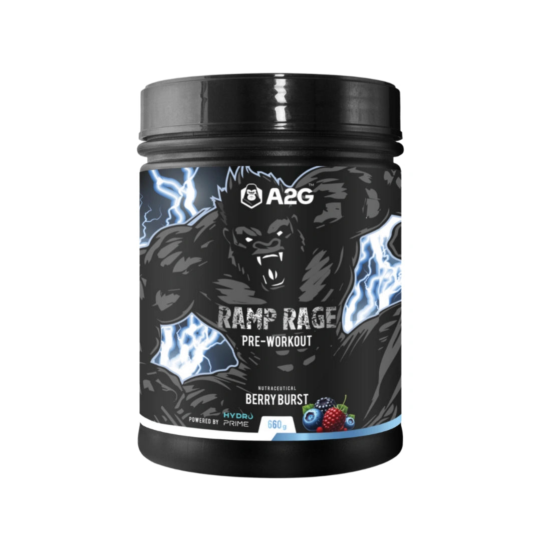 Ramp Rage Pre-Workout | 660 Gram | Berry Burst - A2G Lifestyle