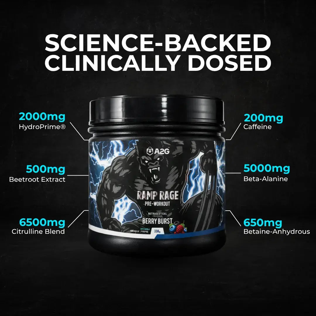 Ramp Rage Pre-Workout | 330 Gram | 30 Servings