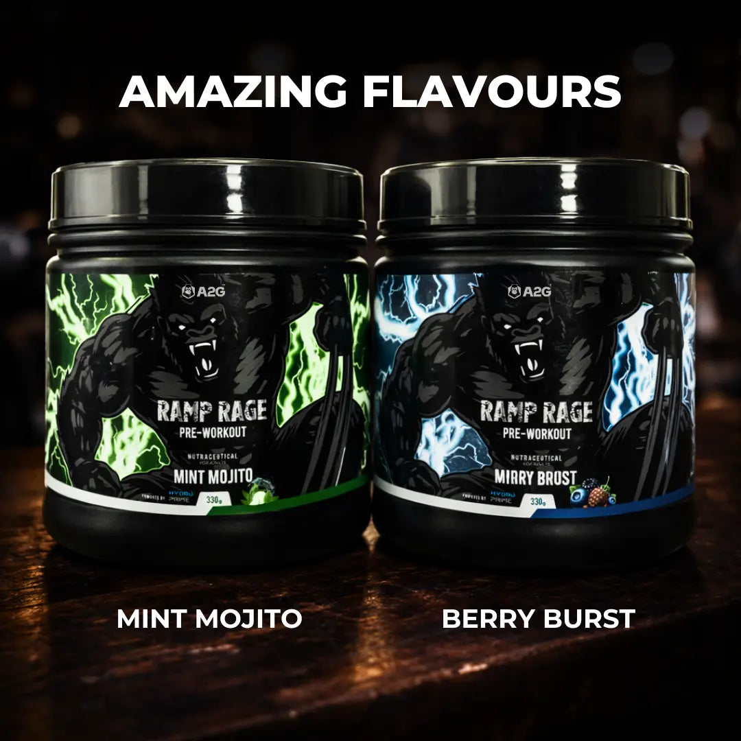 Ramp Rage Pre-Workout | 330 Gram | 30 Servings | Mint Mojito - A2G Lifestyle