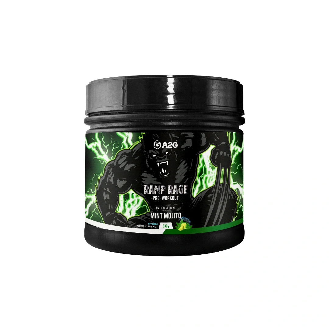 Ramp Rage Pre-Workout | 330 Gram | 30 Servings | Mint Mojito - A2G Lifestyle