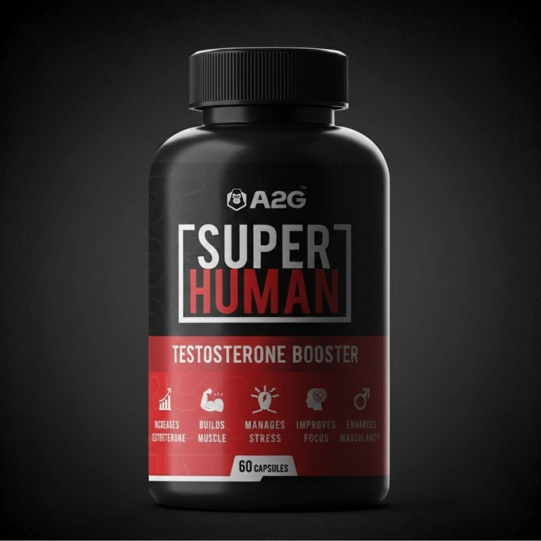 SUPERHUMAN | Testosterone Booster | 60 Capsules - A2G Lifestyle
