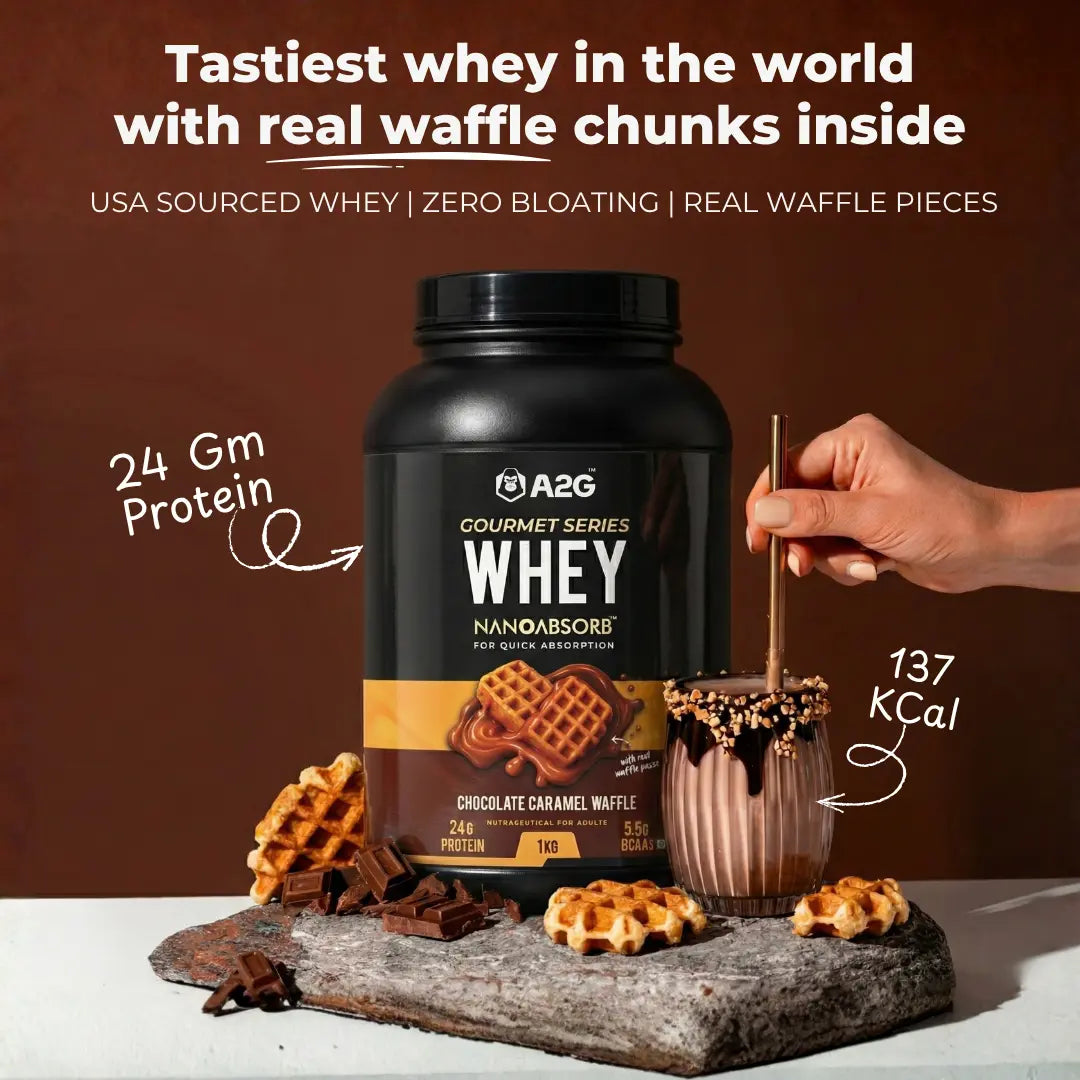 Gourmet Whey Protein | 1KG | 28 servings - A2G Lifestyle